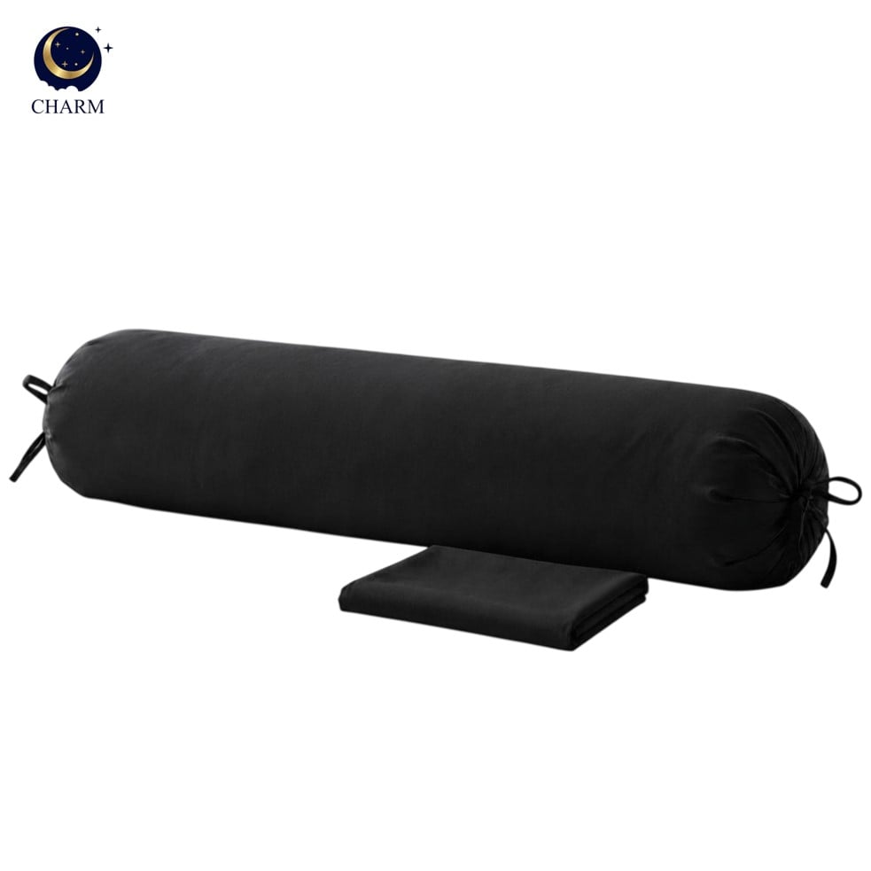 ปลอกหมอนข้าง CHARM AEROSOFT™ สี JET BLACK_0